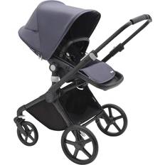 Bugaboo Dúo Carritos Bugaboo Cub Kinderwagen Mit Liegewanne Und Sitz Core (Schwarz / Sturmblau)