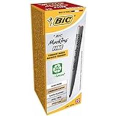 Rosso Arti e Mestieri Bic Marking Pocket Permanentmarker 1 mm 12 Stück rot