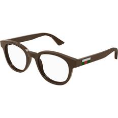 Glasögon & Läsglasögon Gucci GG0769O 006 Bruna Endast Båge Män