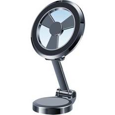 MTP Products F92 Kompatibel mit MagSafe Auto Handyhalterung 360 Grad Drehung Klebehalterung Schwarz
