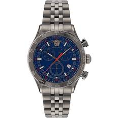 Versace Chronograph Hellenyium Chrono Gray Blue ONE SIZE