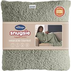 Silentnight Sage Snugsie Teddy Blankets Green