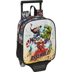 The Avengers School Rucksack with Wheels Forever Multicolour 22 x 27 x 10 cm