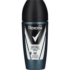 Rexona Roll-On Deodorantit Rexona Men Invisible Black White Roll-On 50 ml