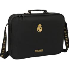 Real Madrid C.F. Skole skoletaske Sort 38 x 28 x 6 cm