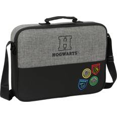 Harry Potter Skoletasker Harry Potter Skole skoletaske House of champions Sort Grå 38 x 28 x 6 cm