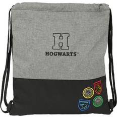 Harry Potter Väskor Harry Potter Backpack with Strings House of champions Black Grey 35 x 40 x 1 cm