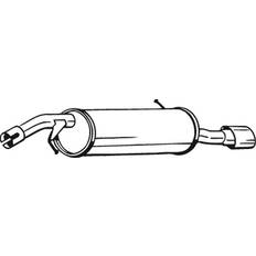 Abgassysteme Bosal Endschalldämpfer 190-183