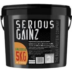 The Bulk Protein Company Mass Gainer Powder Gingerbread Serious Gainz