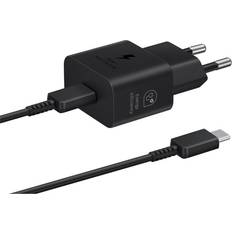 Samsung 25W USB-C GaN Fast Charger inkl. 1 m. kabel Black