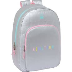 Mujer Mochilas escolares Benetton School Backpack - Silver