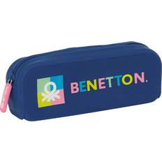 Benetton Tasker Benetton Cool Navy Blue Skole Penalhus - Navy Blue