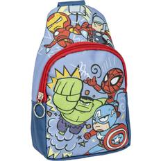 The Avengers Mochila Infantil Bandolera Azul 13 x 23 x 7 cm