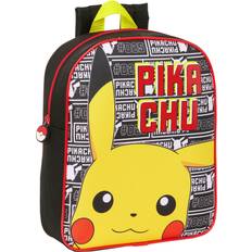 Pokémon Zaini scolastici Pokémon Zaino Per Bambini Giallo Nero 22 X 27 X 10 Cm