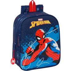 10.0 l Koululaukut Spider-Man Lasten Laukku Neon - 22 x 27 x 10 cm