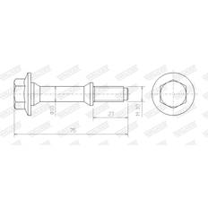 Exhaust Systems Walker Bolt, exhaust system 83170