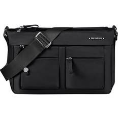 Samsonite Move 4.0 Skuldertaske Horizontal - Black/Varemærke