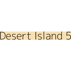 Paint Dulux Colour Tester Desert Island 5, 30ML