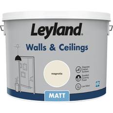 Paint Leyland Trade Leyand Matt Emulsion 10L Magnolia Wall Paint