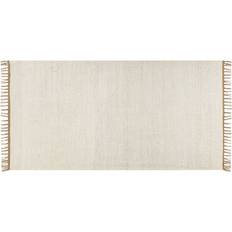 Beliani Jute Area Rug Beige 150cm