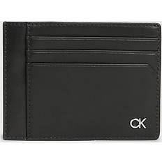 Lommebøker & Nøkkelholdere Calvin Klein Kartenhalter aus Metall Geldbörsen, Ck Black