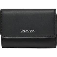 Lommebøker & Nøkkelholdere Calvin Klein Damen Geldbörse Ck Must Small Trifold K60K611934 Schwarz 00