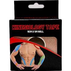 Athletape Kinesiology Tape Beige 5m Roll Extra Sticky Elastic Physio Tape, Athletic Waterproof Tape for Muscle Injury Recovery, Support Tape, Body Tape, K