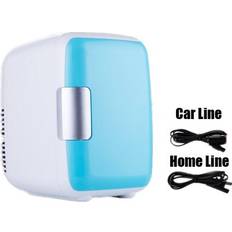Wejoy Dual-Use 4L Home Car Use Refrigerators Mini Refrigerators Freezer Cooling Heating Box Cosmetic Fridge Makeup Refrigerators