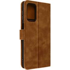 Avizar Case for Samsung A23 5G & M23 5G Wallet Cover Video Stand Soft-touch Brown