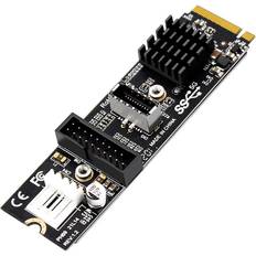 Controller Cards Jojomino M.2 M-KEY to Front USB3.1 19Pin