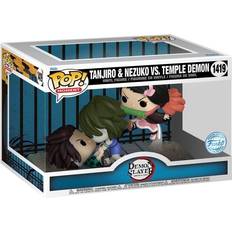 Funko Pop! Demon Slayer Tanjiro & Nezuko Vs Temple Demon