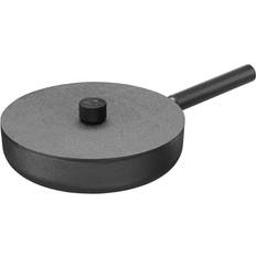 Aluminium Serveringspander Skeppshult Noir med låg 28cm