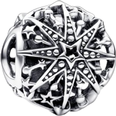 Pandora Smykker Pandora Celestial Snowflake Charm - Silver