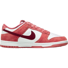 Donna - Nike Dunk - Rosa Scarpe Nike Dunk Low W - White/Adobe/Dragon Red/Team Red