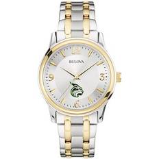 Watches Bulova Silver/Gold Lesley Lynx Two-Tone