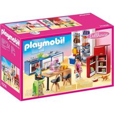 Playmobil dollhouse Playmobil Dollhouse Family Kitchen 70206