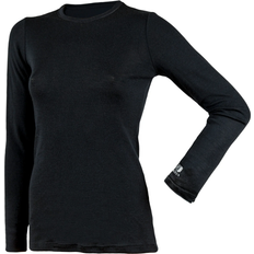 Wool women Janus Long Sleeves Shirt Women - Black