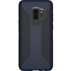 Samsung Galaxy S9 Mobile Phone Cases Speck Presidio Grip Samsung Galaxy S9 Plus Case, Eclipse Blue/Carbon Black, 109513-6587