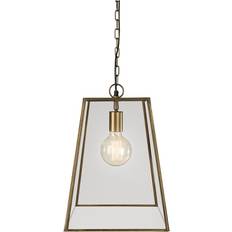 Slim city taklampa Artwood Slim City Brass Pendellampa 29cm