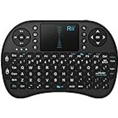Rii Tangentbord Rii i8 Wireless QWERTY USA-layout