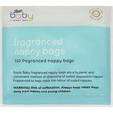 Nappy Sacks Boots Baby Fragranced Nappy Bags 150-pack