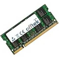 OFFTEK 2GB RAM-minne 200 Pin DDR2 SoDimm 1.8v PC2-5300 667Mhz Non-ECC