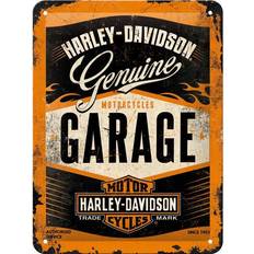 Harley Davidson Nostalgic-Art Blechschild 15 "Harley-Davidson Garage" neutral