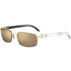 Cartier Women Sunglasses Cartier CT0046S Gold/Gold