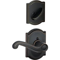 Exterior Entry Door Handles Door Pull Handles Schlage Decorative Camelot (F59FLA716CAMRH) 1