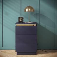 Isabella Blue 3 Bedside Table