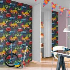 Wallpapers Happy Larry Malvine 10m x 53cm Matte Wallpaper Roll