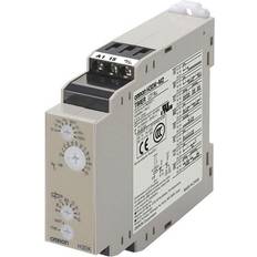 Omron OMRON Timer, DIN-skinne montering, multi rækkevidde, multi mode timer 8 modes inkl. off-forsinkelse, 2 udgangsrelæer og 24 til 240 VAC/DC H3DK-M2AC/DC24-240 OMI