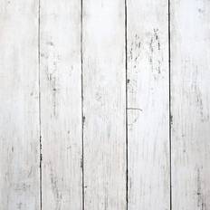 CiCiwind White Wood Contact Paper Wallpaper