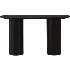 MDF Tables Console Venture Design Bianca Black Console Table